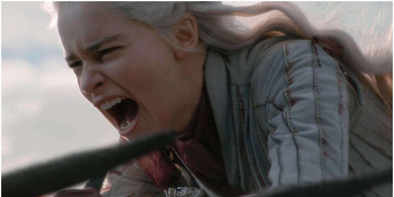 Mad Queen Daenerys in Game of Thrones