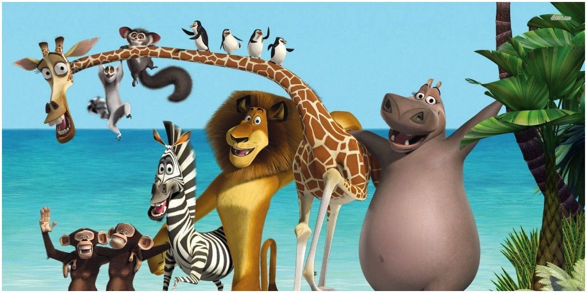 The cast of Madagascar