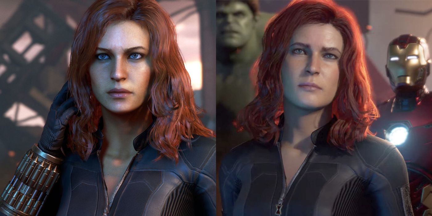 Marvel's Avengers Character Comparison Black Widow
