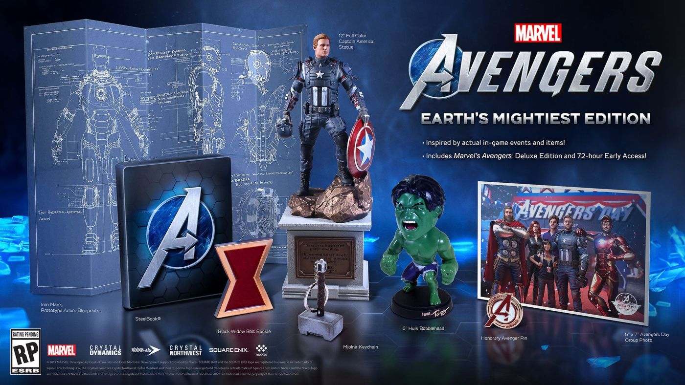 Marvels Avengers Game Earth&rsquo;s Mightiest Special Edition