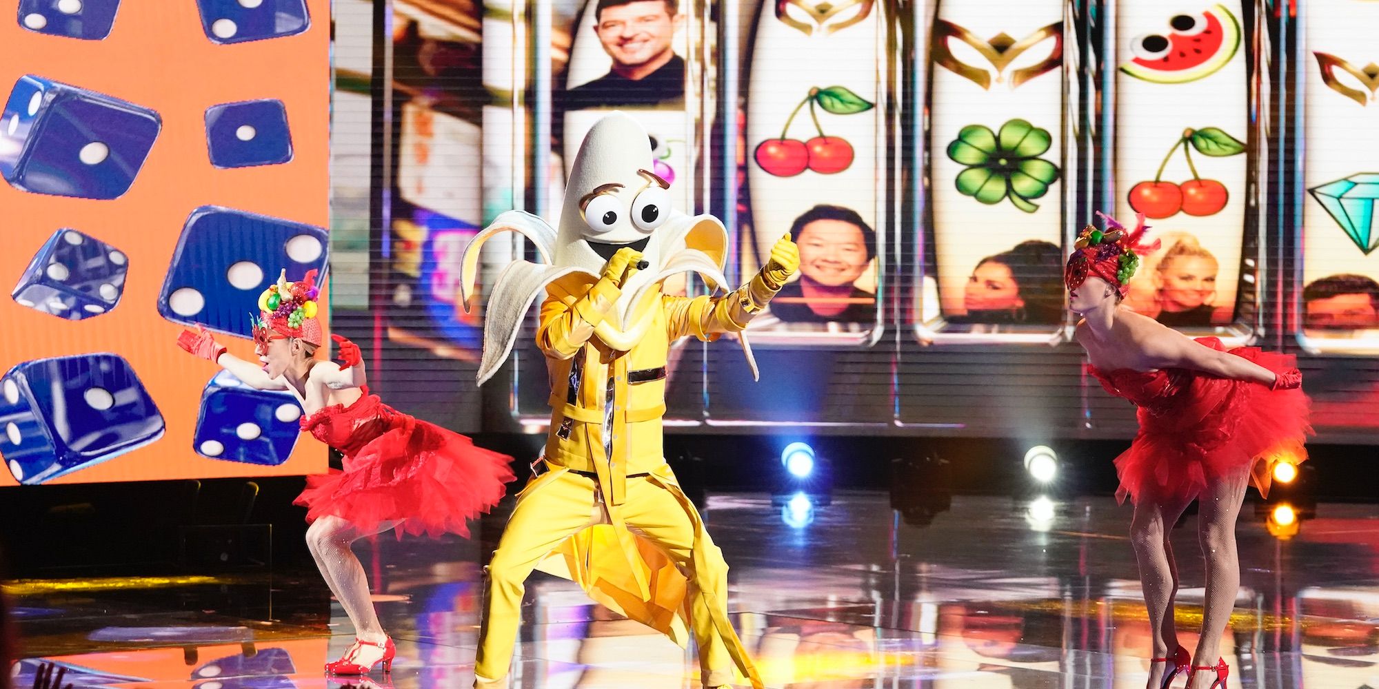 Masked Singer Season 3 Banana on stage