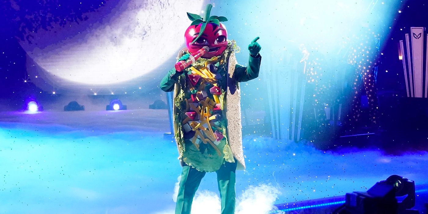 Masked Singer season 3 Taco on stage