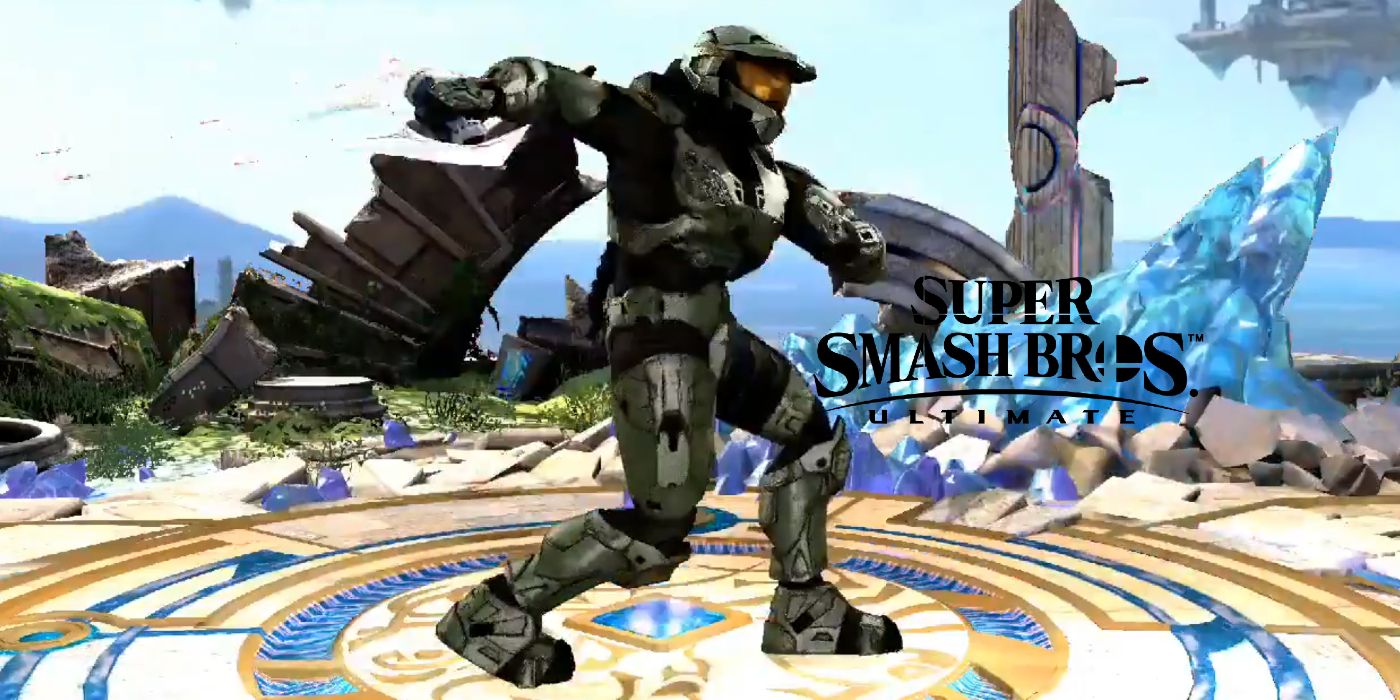 Master Chief Super Smash Bros Ultimate Mod