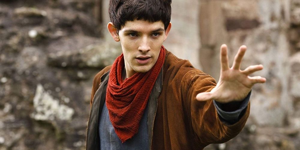 Merlin uses his powers in Merlin