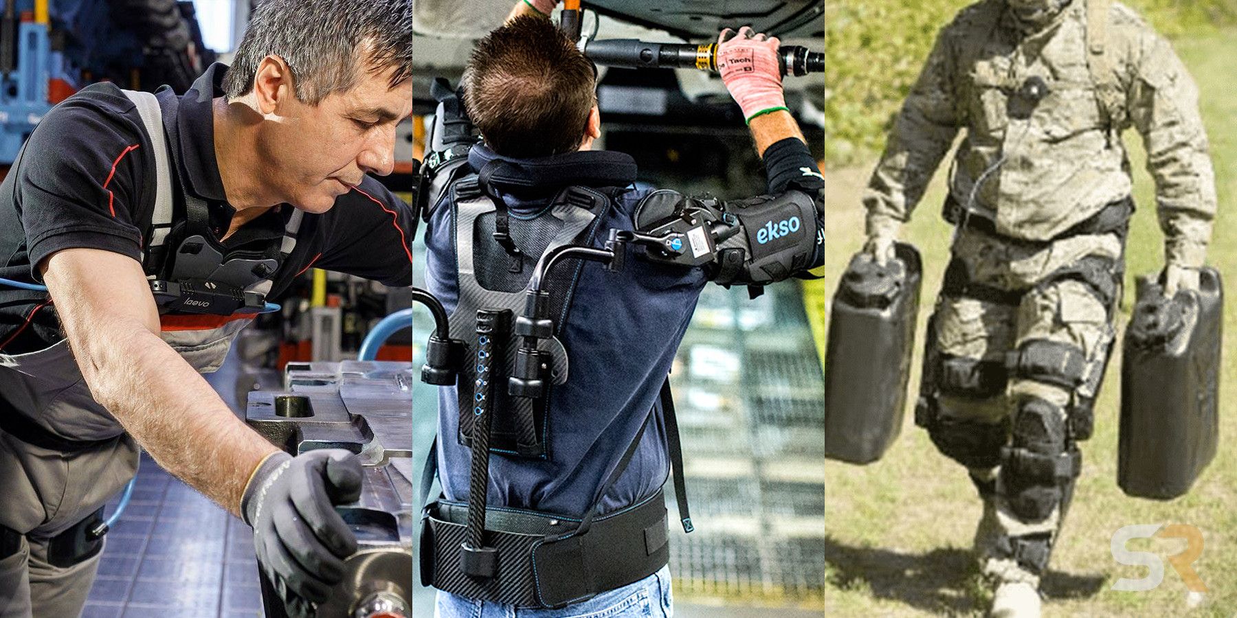 Military Factory Worker Exoskeleton