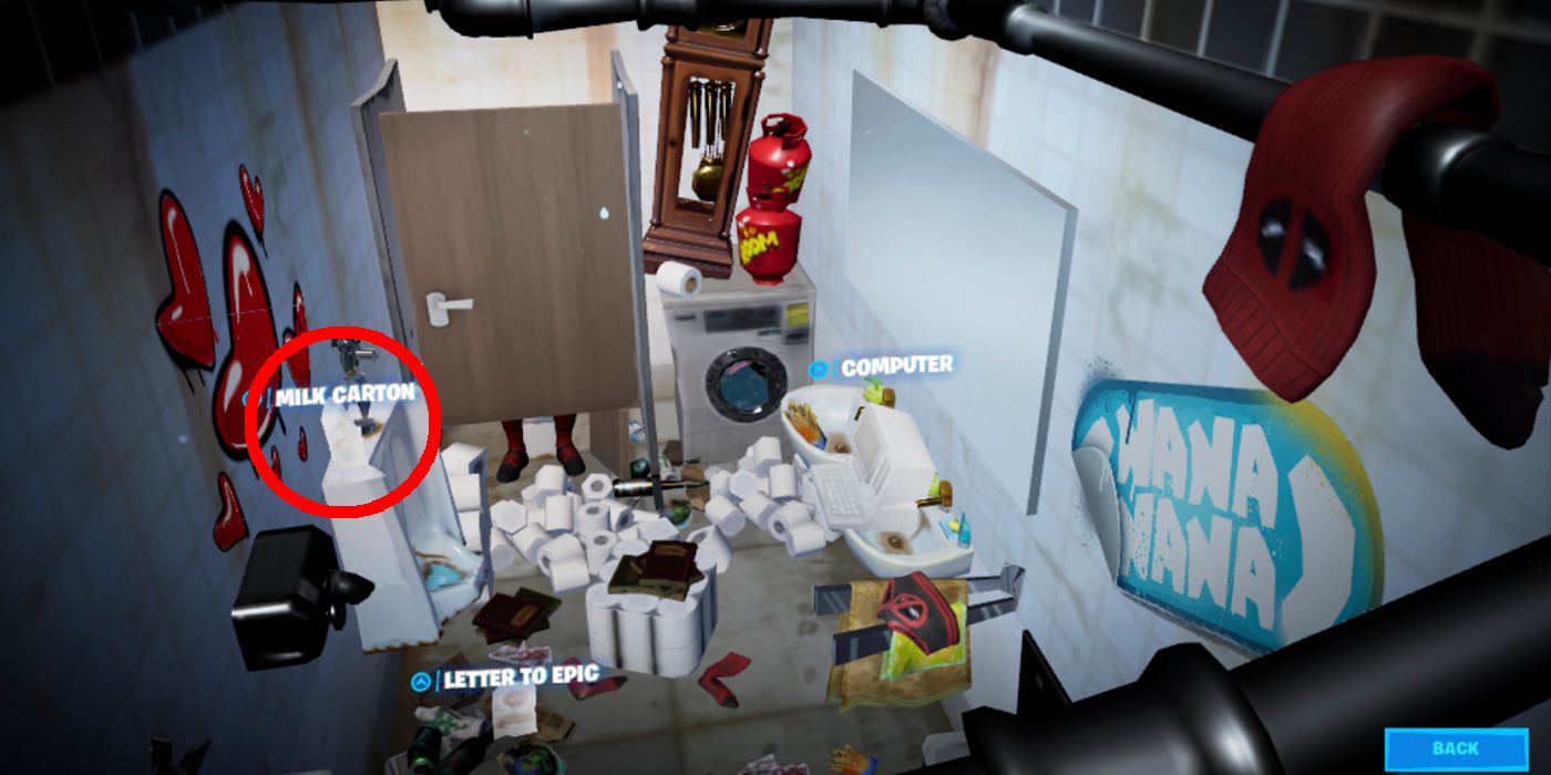 fortnite milk carton