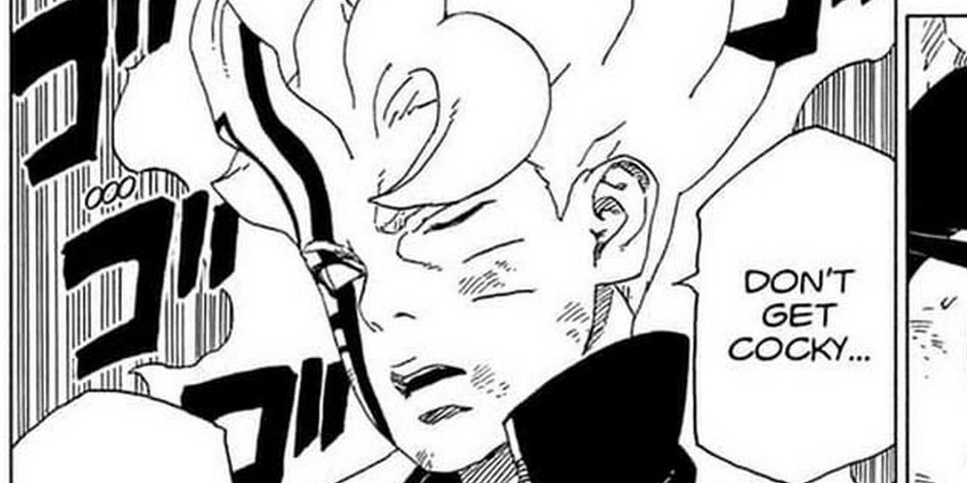Momoshiki possessing Boruto