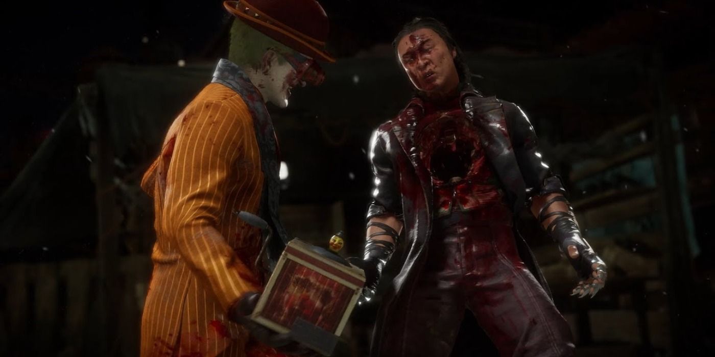 Mortal Kombat 11 Joker Fatality Box