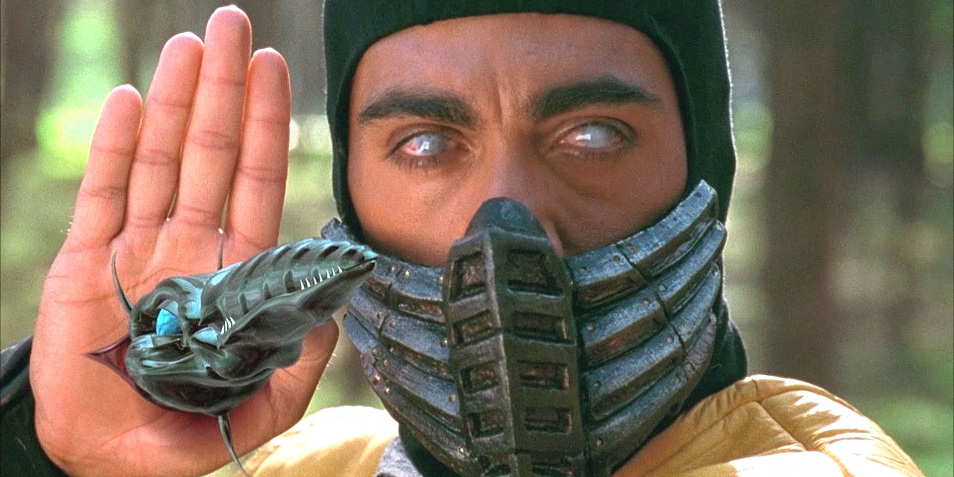 Scorpion Readying His Spear Creature - Mortal Kombat 1995
