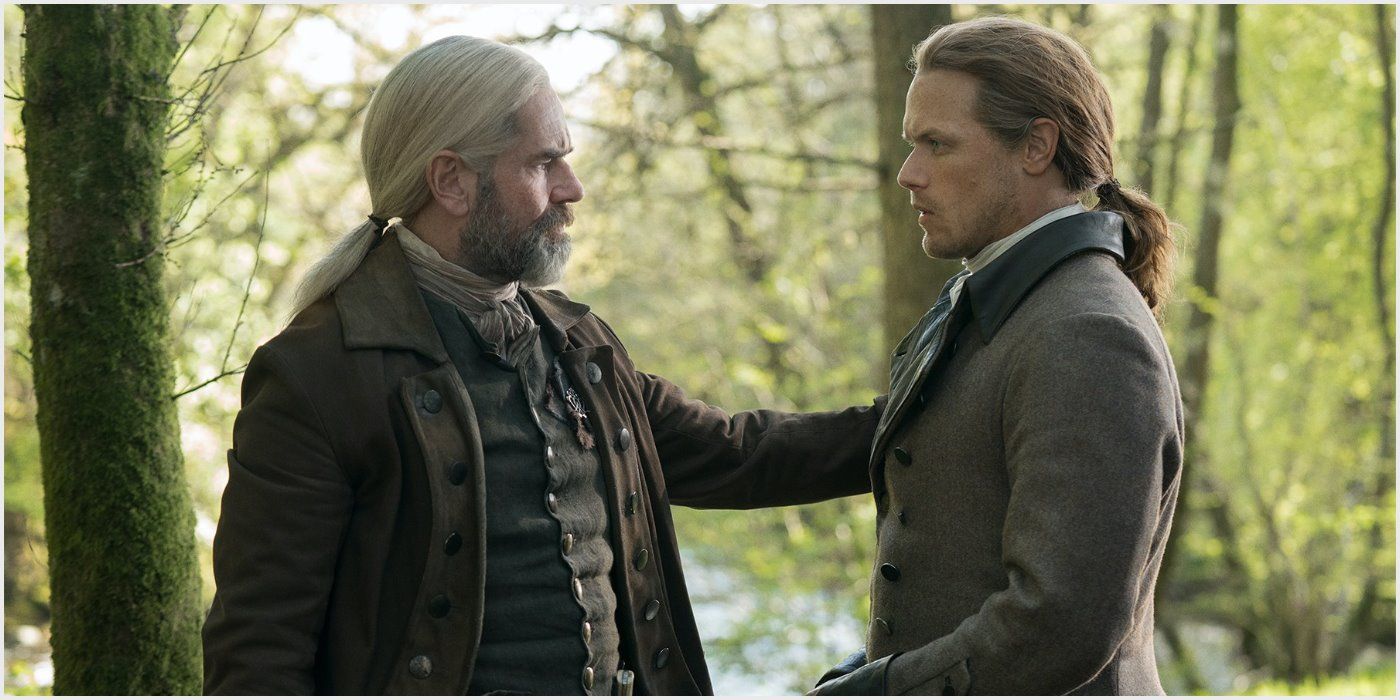 Murtagh and Jamie in Outlander