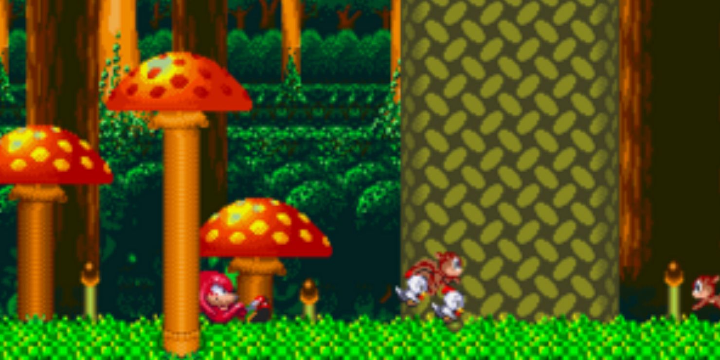Mushroom Hill Zone In Sonic And Knuckles