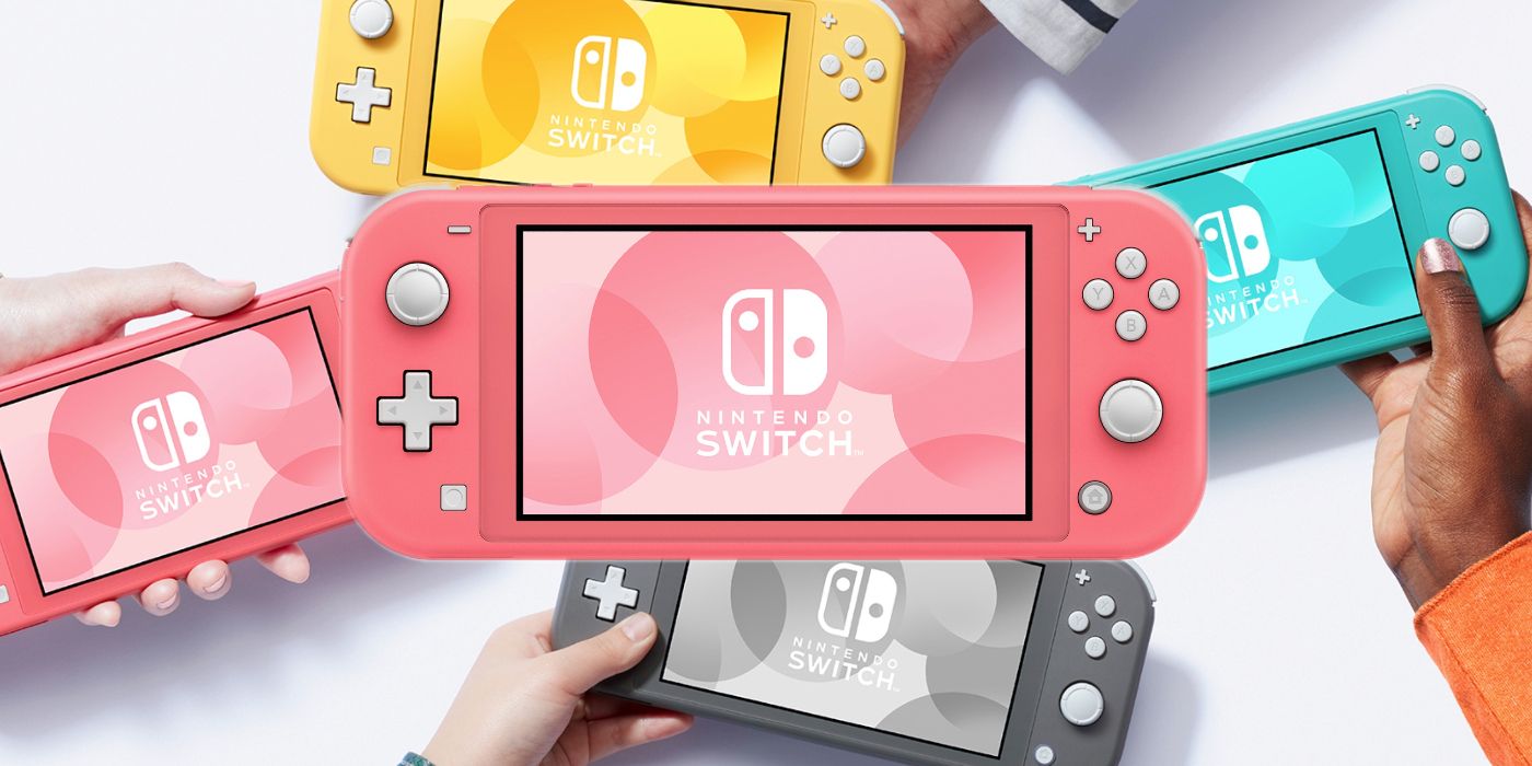 Nintendo Switch Lite New Colors Coral