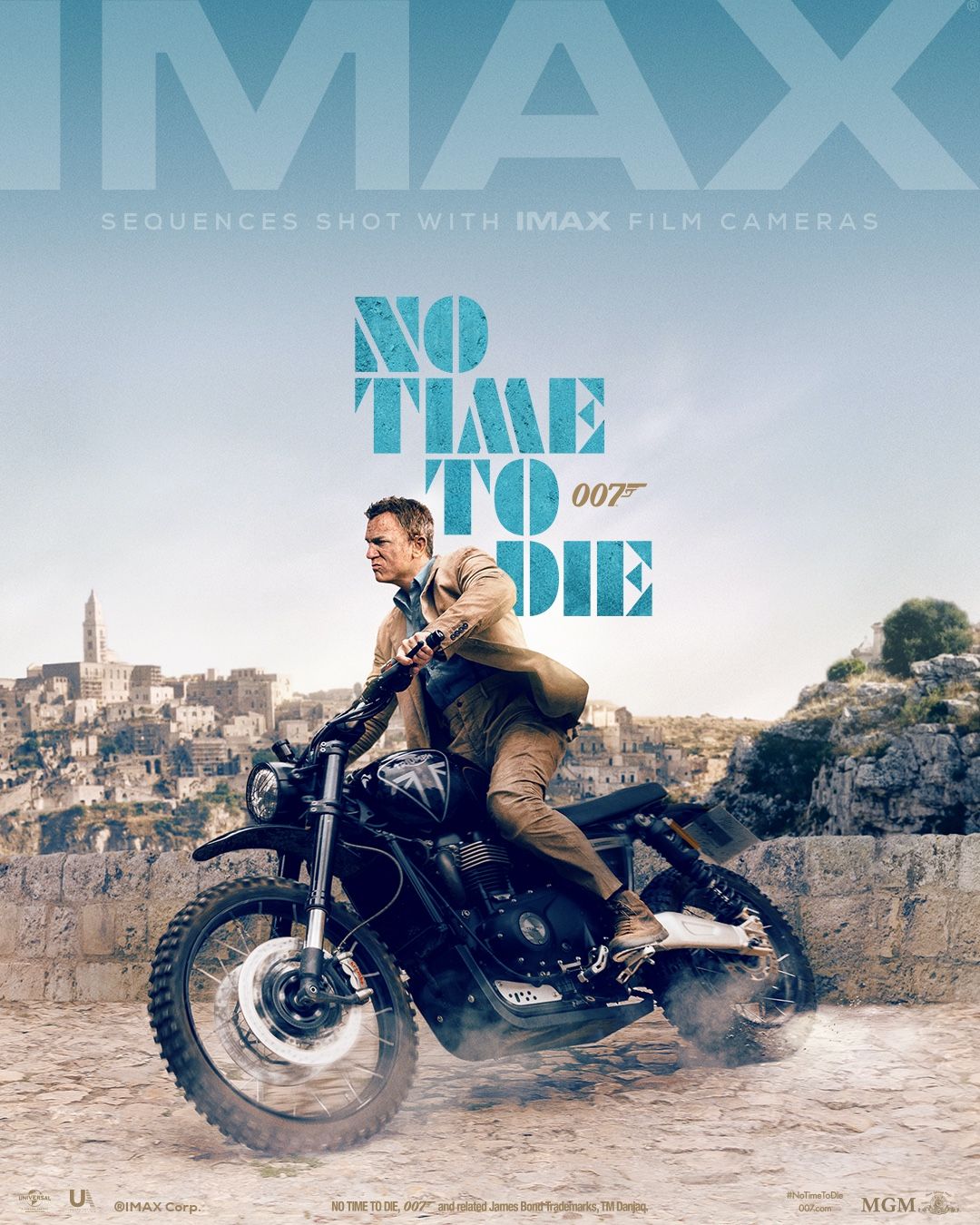 No Time to Die IMAX Poster