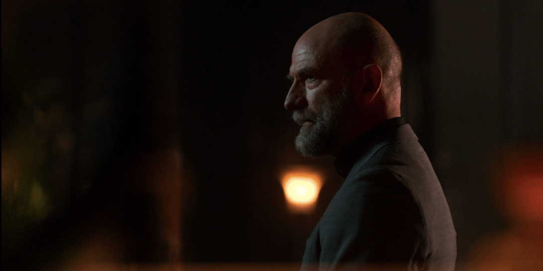 Father Kinley in season four of the show Lucifer