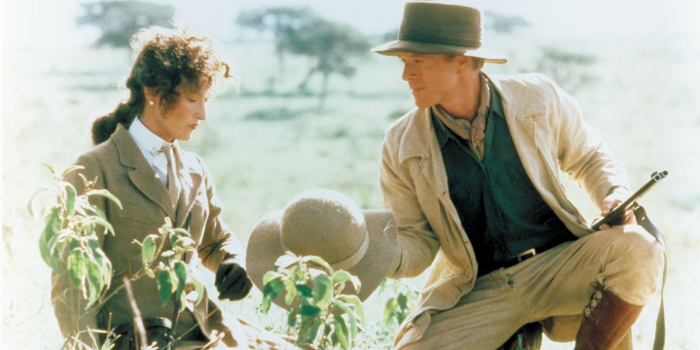 Meryl Streep and Robert Redford in Out Of Africa