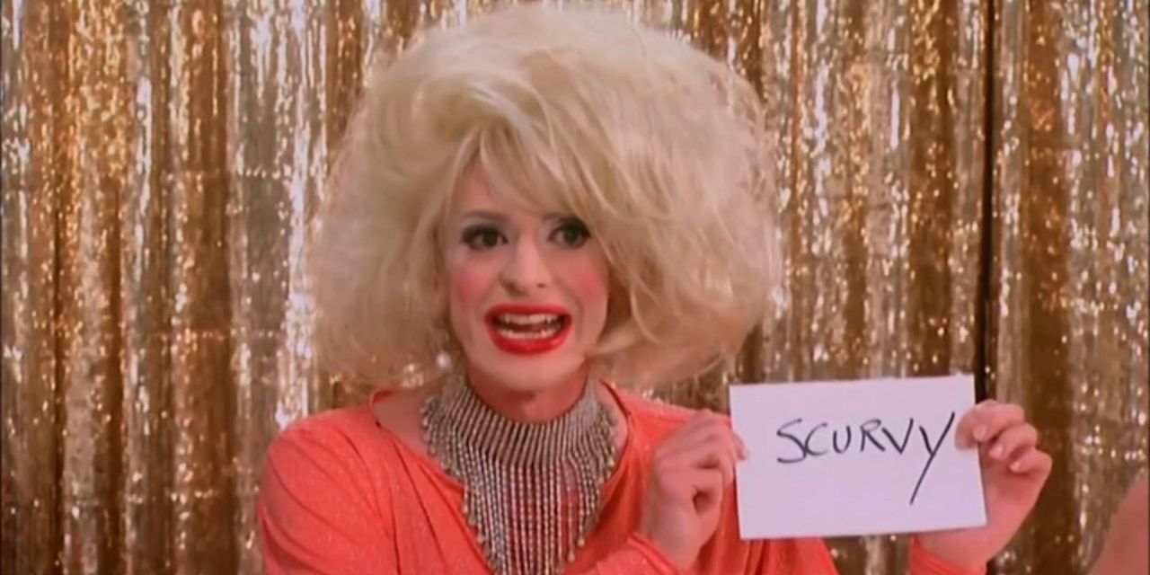Pandora Boxx as Carol Channing in Snatch Game on RuPauls Drag Race.