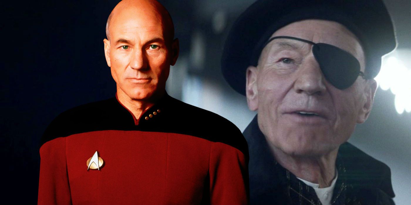 Patrick Stewart as Jean-Luc Picard in Star Trek