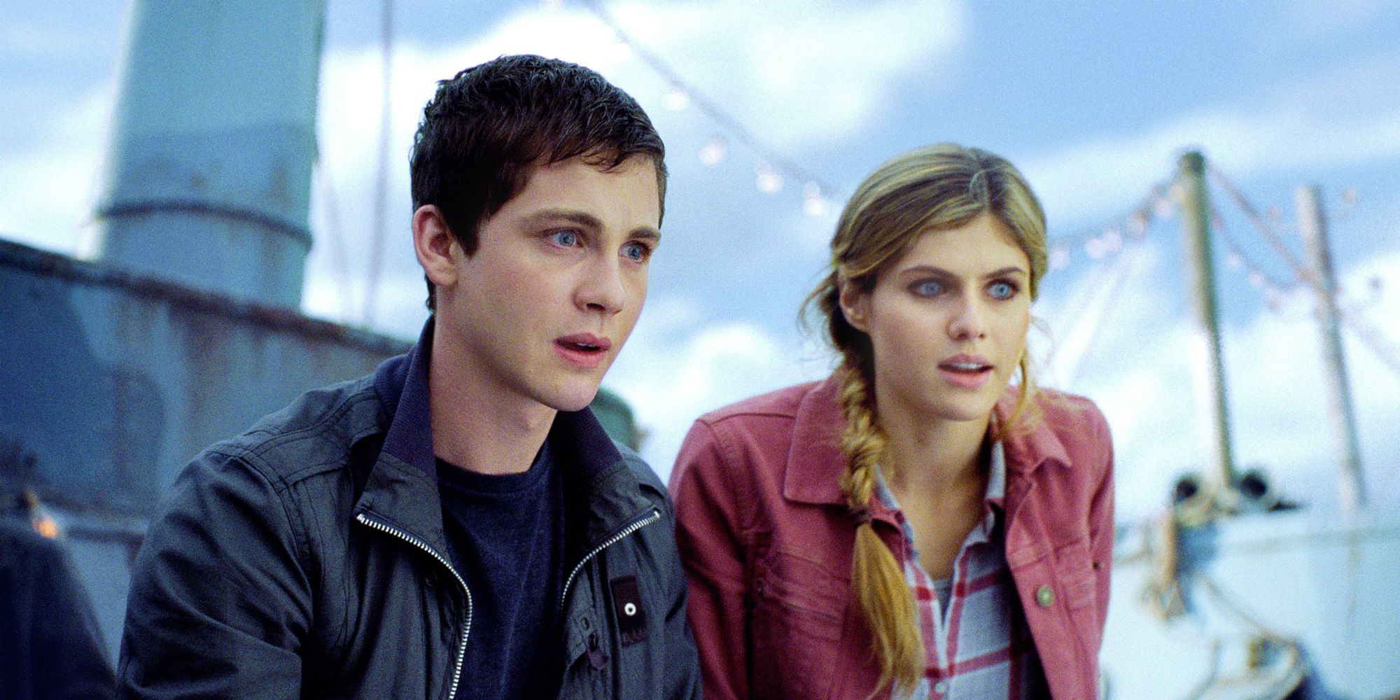 Percy and Annabeth in Percy Jackson Sea of Monster