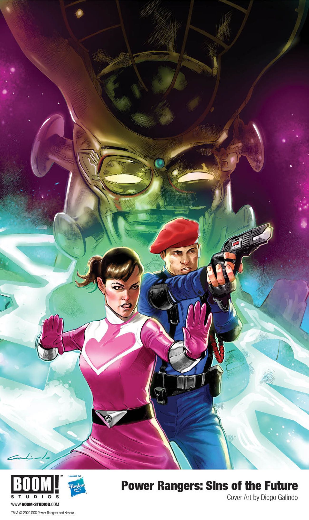 Power Rangers Sins of the Future Cover Art