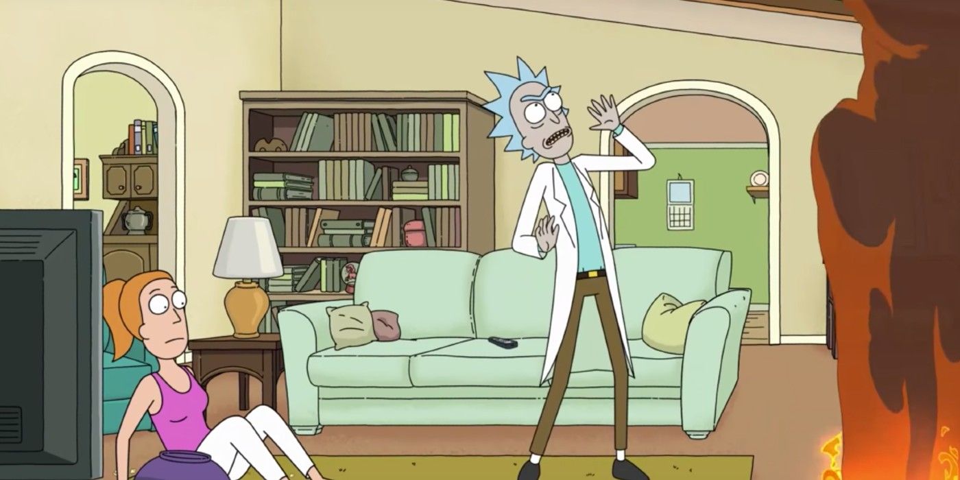 Rick And Morty Living Room Couch