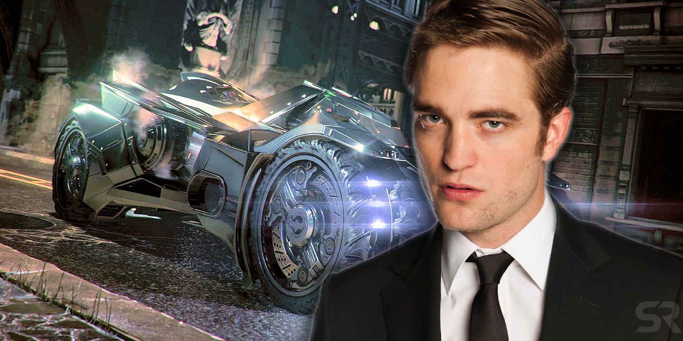 Robert Pattinson Arkham Batmobile