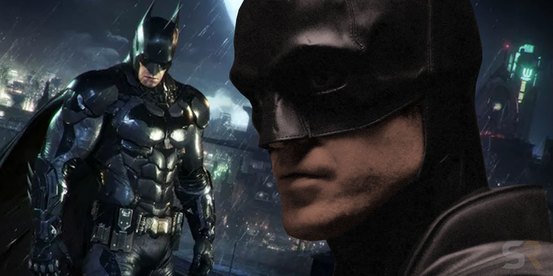 Robert Pattinson Batman and Arkham Knight Armor