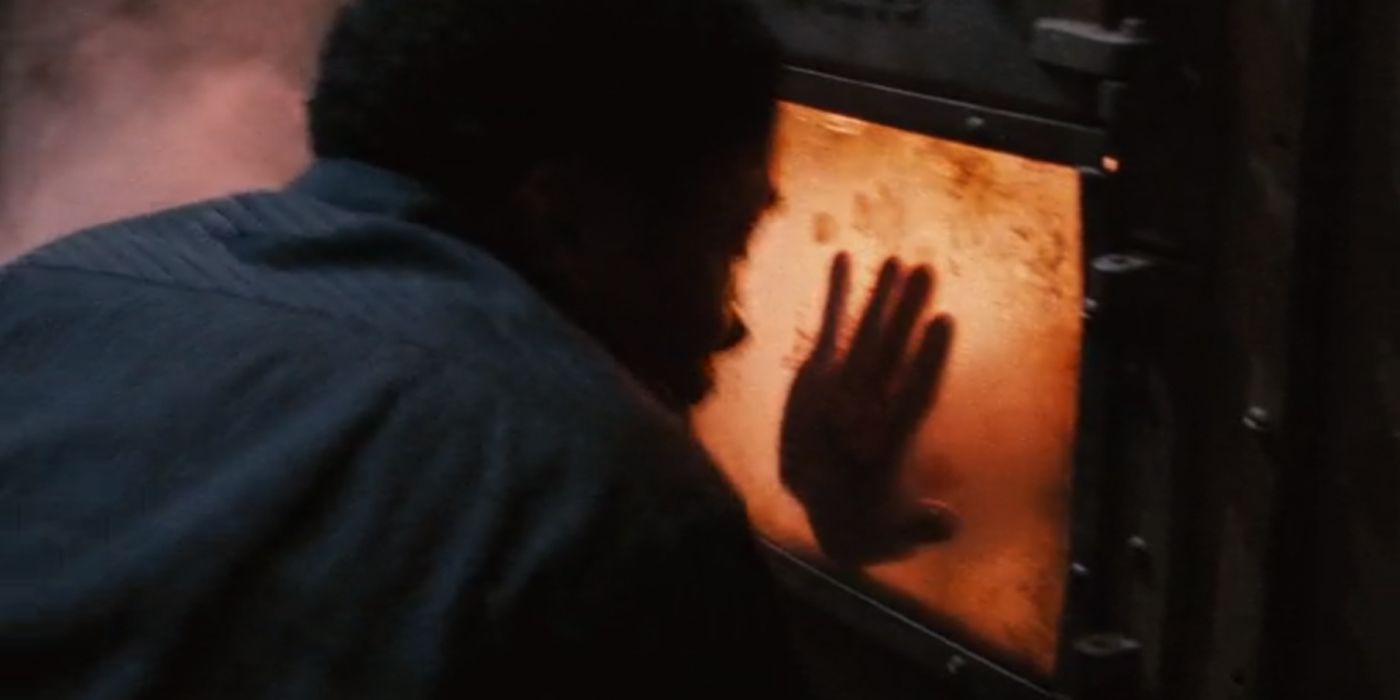 A man trapped in a furnace in Saw II