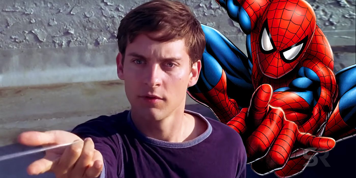 Sam Raimi Spider-Man changed comic webshooters why