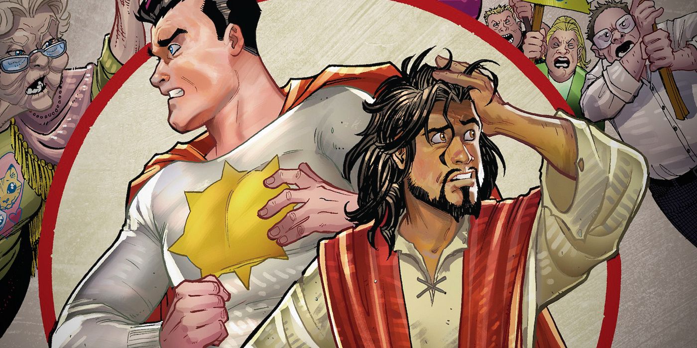 Second Coming Comic Jesus and Sunstar