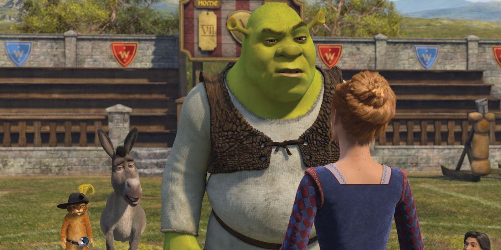 Shrek parece confuso em Skrek III