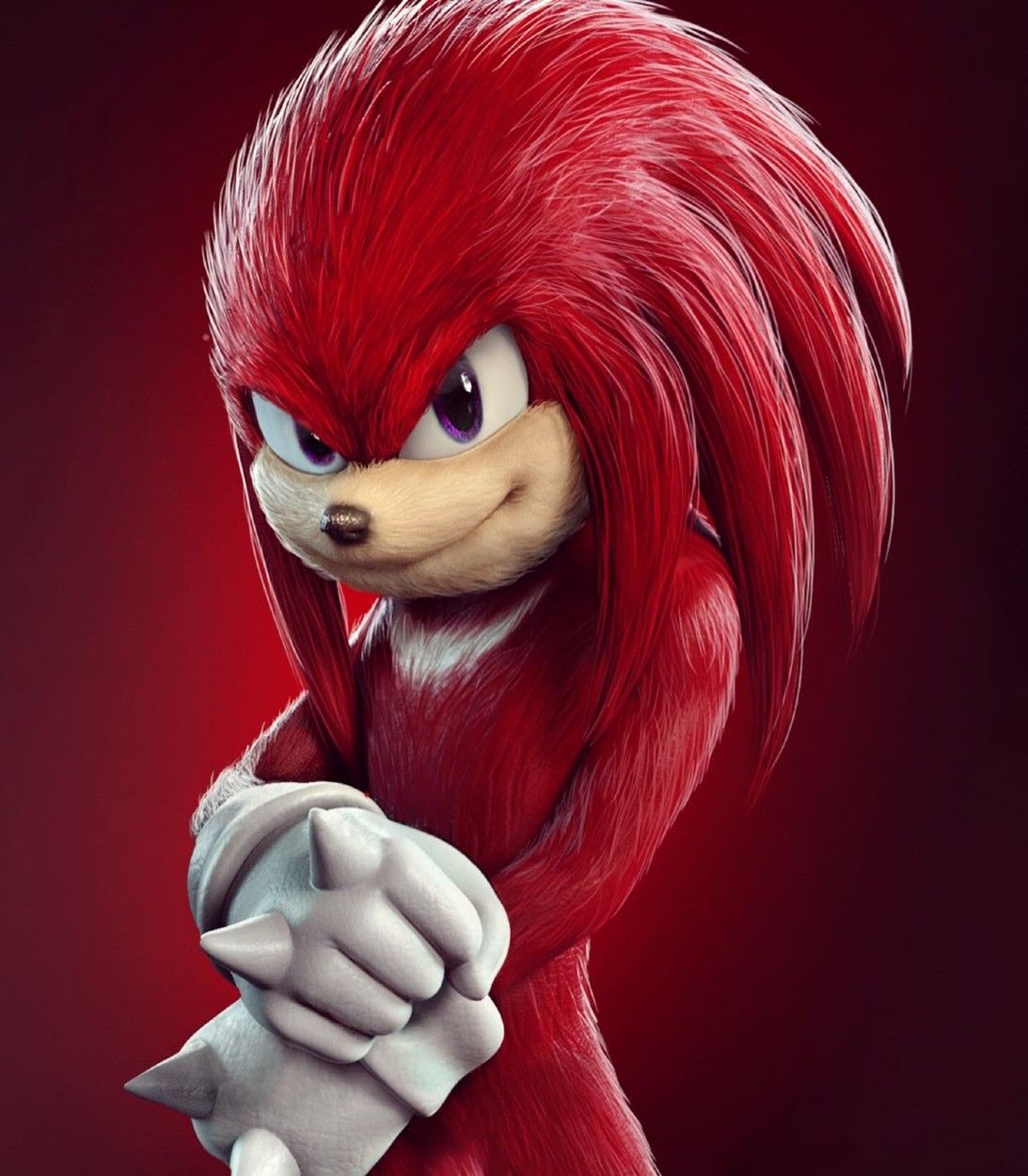Sonic the Hedgehog Knuckles Fan Art by rafagrassetti Vertical