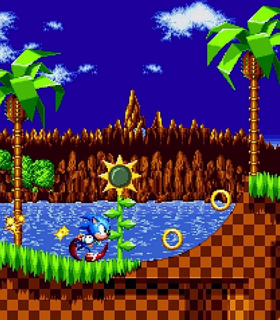 Sonic the Hedgehog vertical