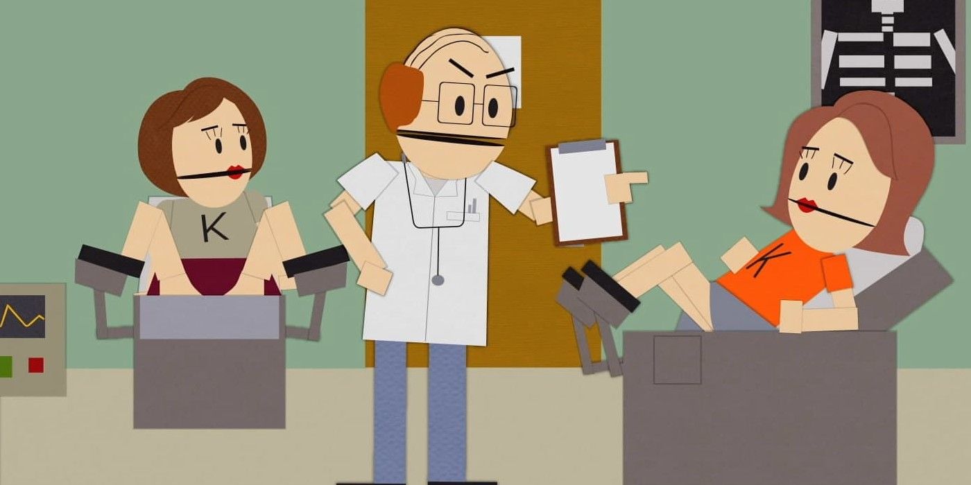 Les sœurs Queef au cabinet médical de South Park