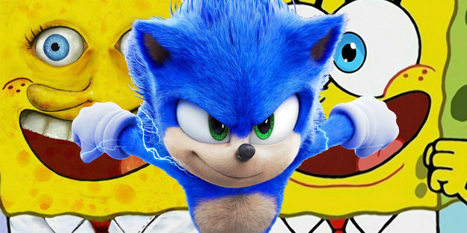 SpongeBob SquarePants Trolls Sonic the Hedgehog Redesign