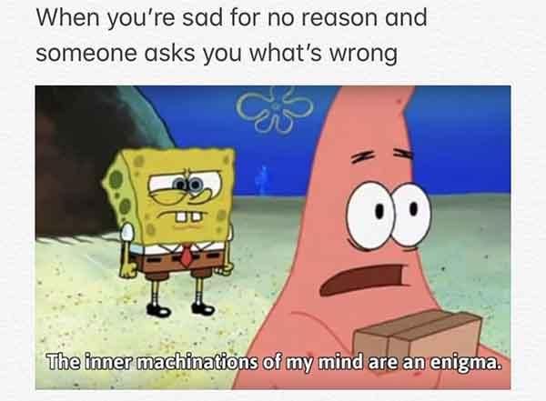 10 Hilarious Spongebob Memes For Anyone With Anxiety To Relate To