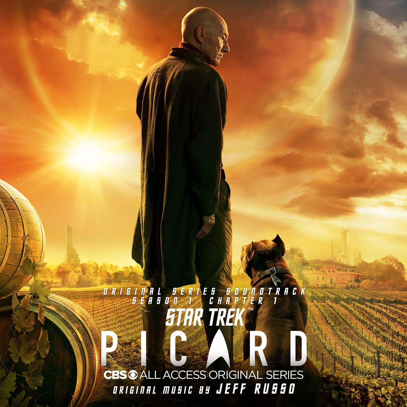 Star Trek Picard Album Score Cover