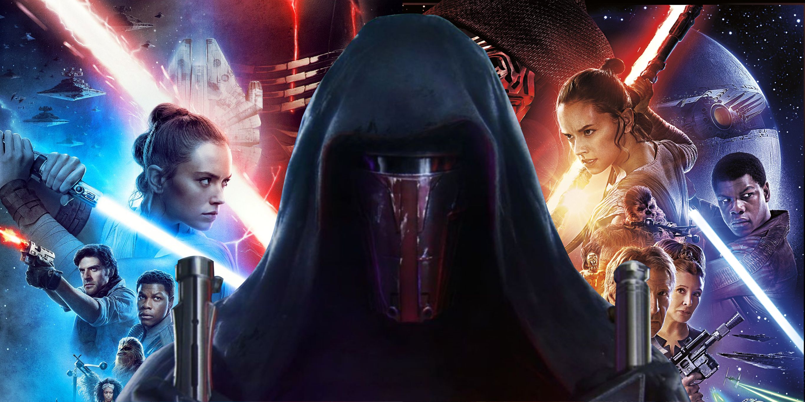 Star Wars Revan and Movie Covers