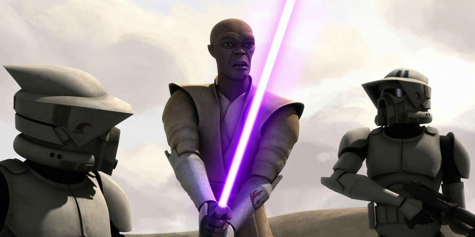 Mace Windu in Star Wars The Clone Wars