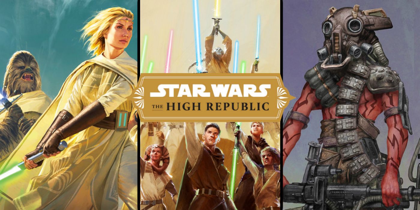 Star Wars: The High Republic character art.