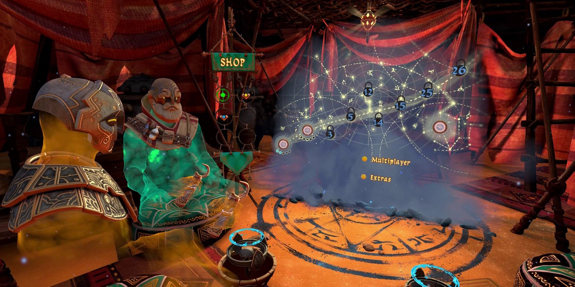 Stardust Odyssey Menu