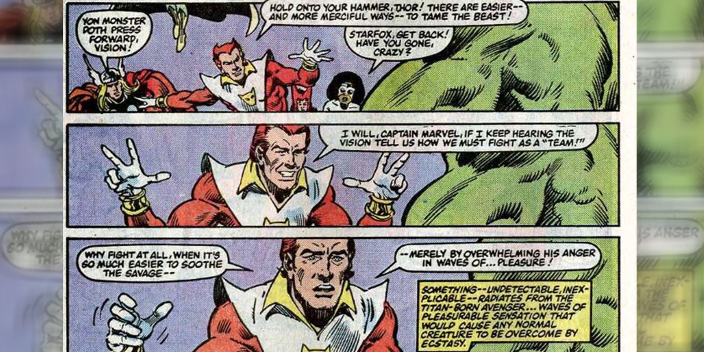 Starfox Hulk Fail at calming him