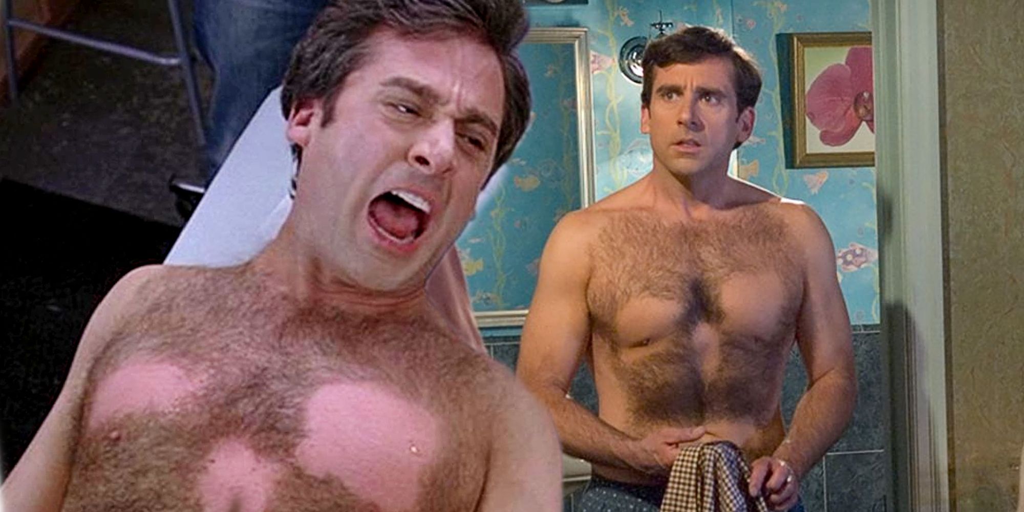 Steve Carell's 40-Year-Old Virgin Waxing Scene Was Painfully Real