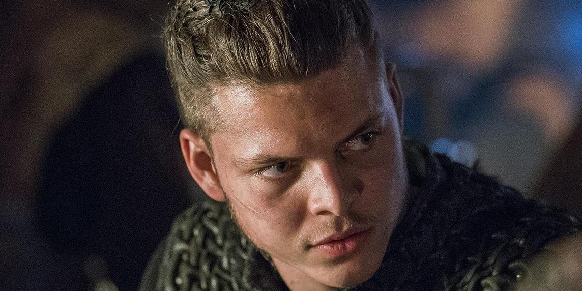 Close up of Ivar looking angry