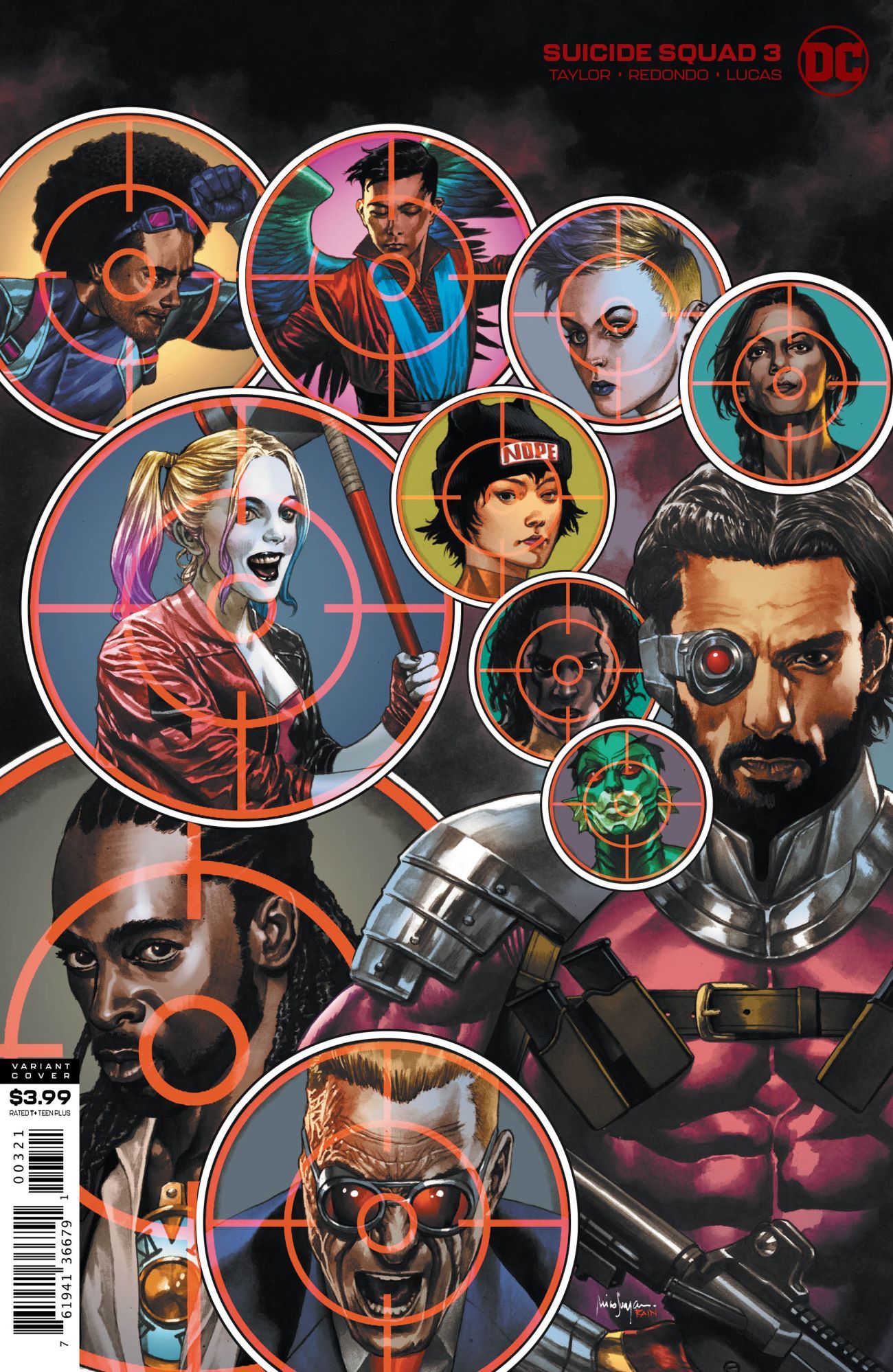 Suicide Squad 3 Comic Variant Cover