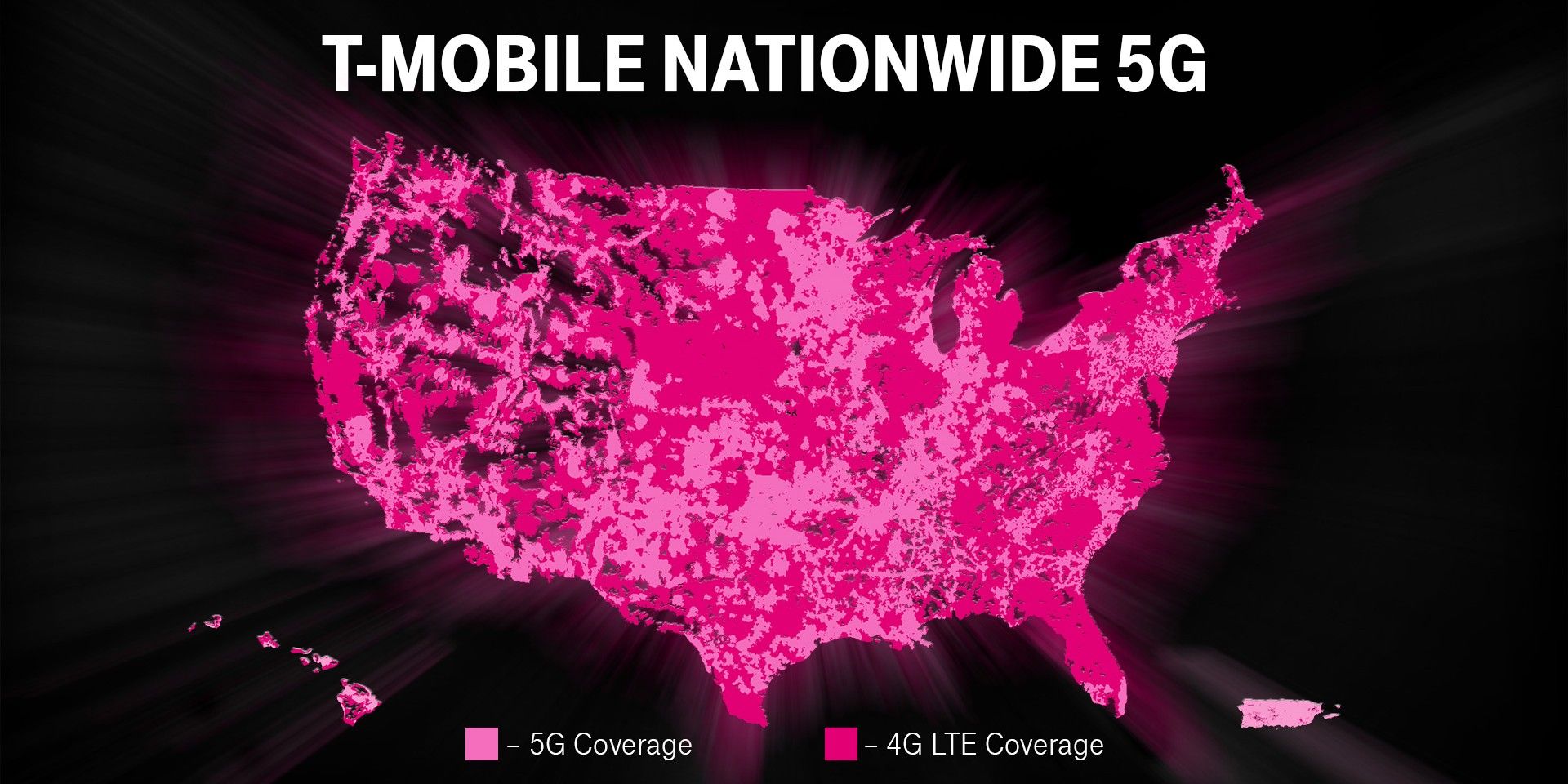 T-Mobile 5G Coverage map USA