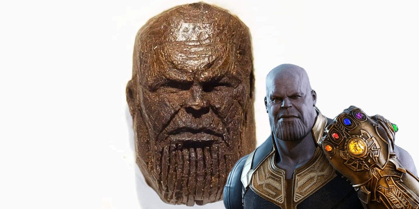 Avengers: Endgame Fan Carved Thanos Onto A Coffee Bean