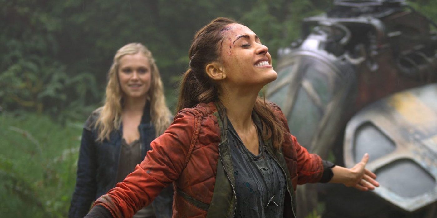 The 100 Clarke and Raven.