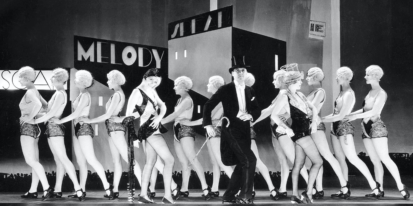 A still from the 1929 movie Broadway Melody.