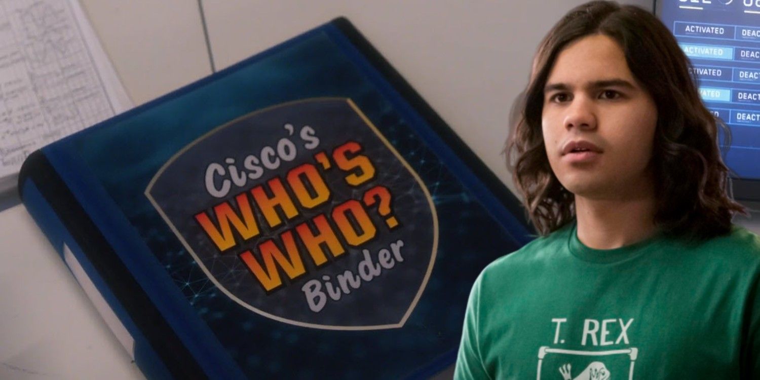The Flash Cisco Ramon Who's Who Villain Binder