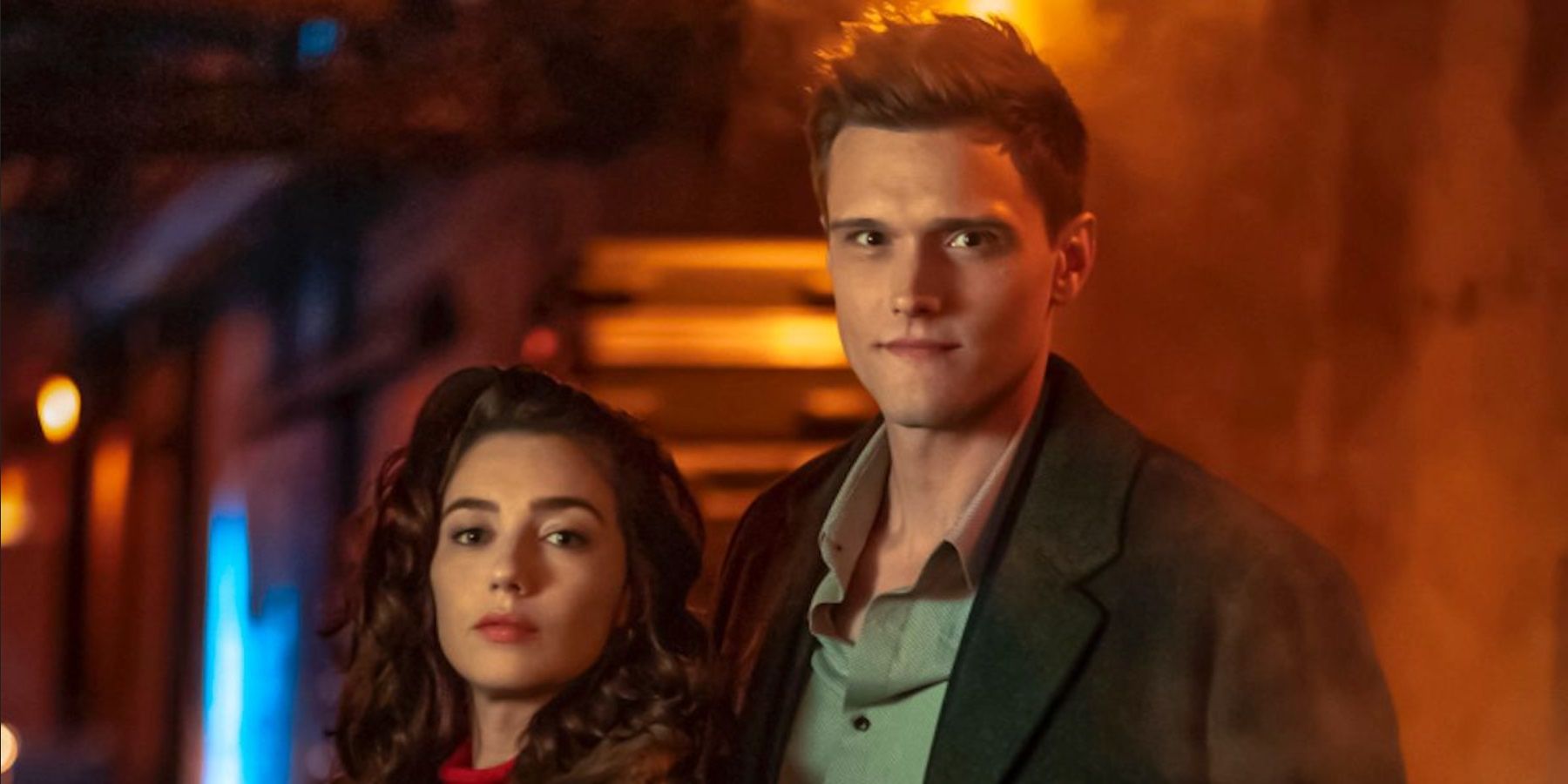 Hartley Sawyer and Natalie Dreyfuss star as Ralph and Sue in The Flash